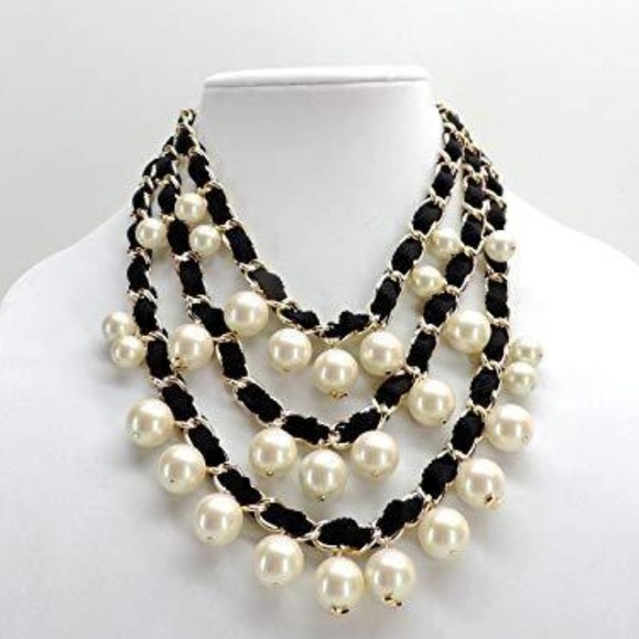 🆕 Kate Spade French Twist Triple Strand Necklace - Picture 2 of 5